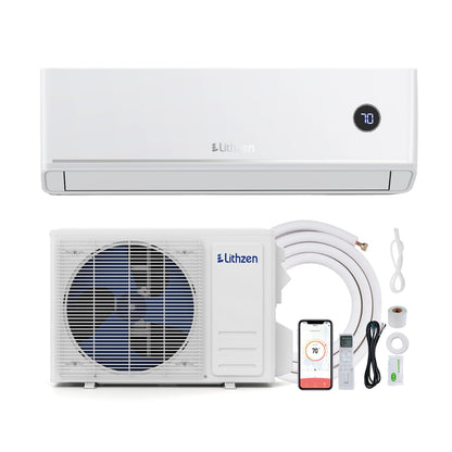 12000 BTU Smart Mini Split AC Heater, Alexa Google Assistant, White 12000 BTU Mini Split White at Gallery Canada