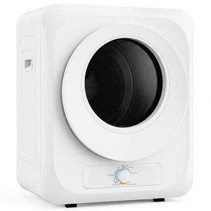 1.5 Cu.ft Sèche-linge portable, 850W, 5 modes, Blanc