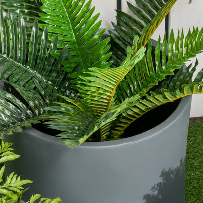 Outdoor Planter Set, 13/11.5/9 in, Flower Pots with Drainage Holes Garden Accessories at Gallery Canada