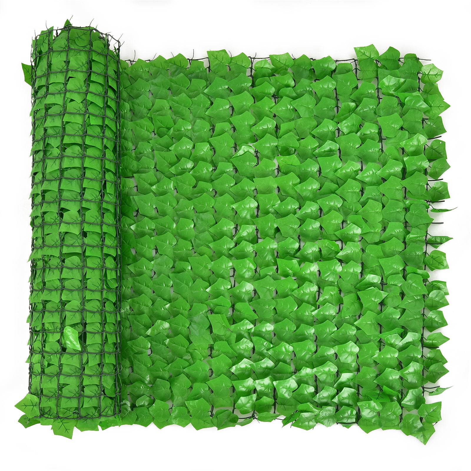 118 x 39 Inch Artificial Ivy Privacy Fence, Light Green Decorative Fencing & Flooring at Gallery Canada