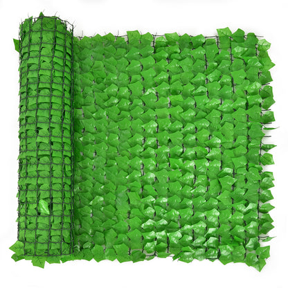118 x 39 Inch Artificial Ivy Privacy Fence, Light Green Decorative Fencing & Flooring at Gallery Canada