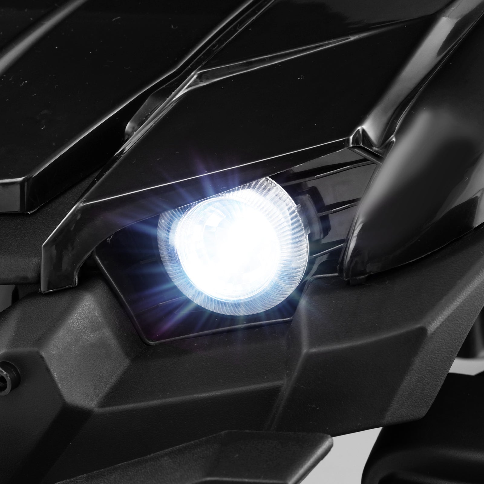 12V Battery Powered Electric Vehicle with Remote Control and 3 Speeds, Black Powered Ride On Toys at Gallery Canada