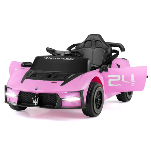 12V Kids Ride On Car, Remote Control, Pink