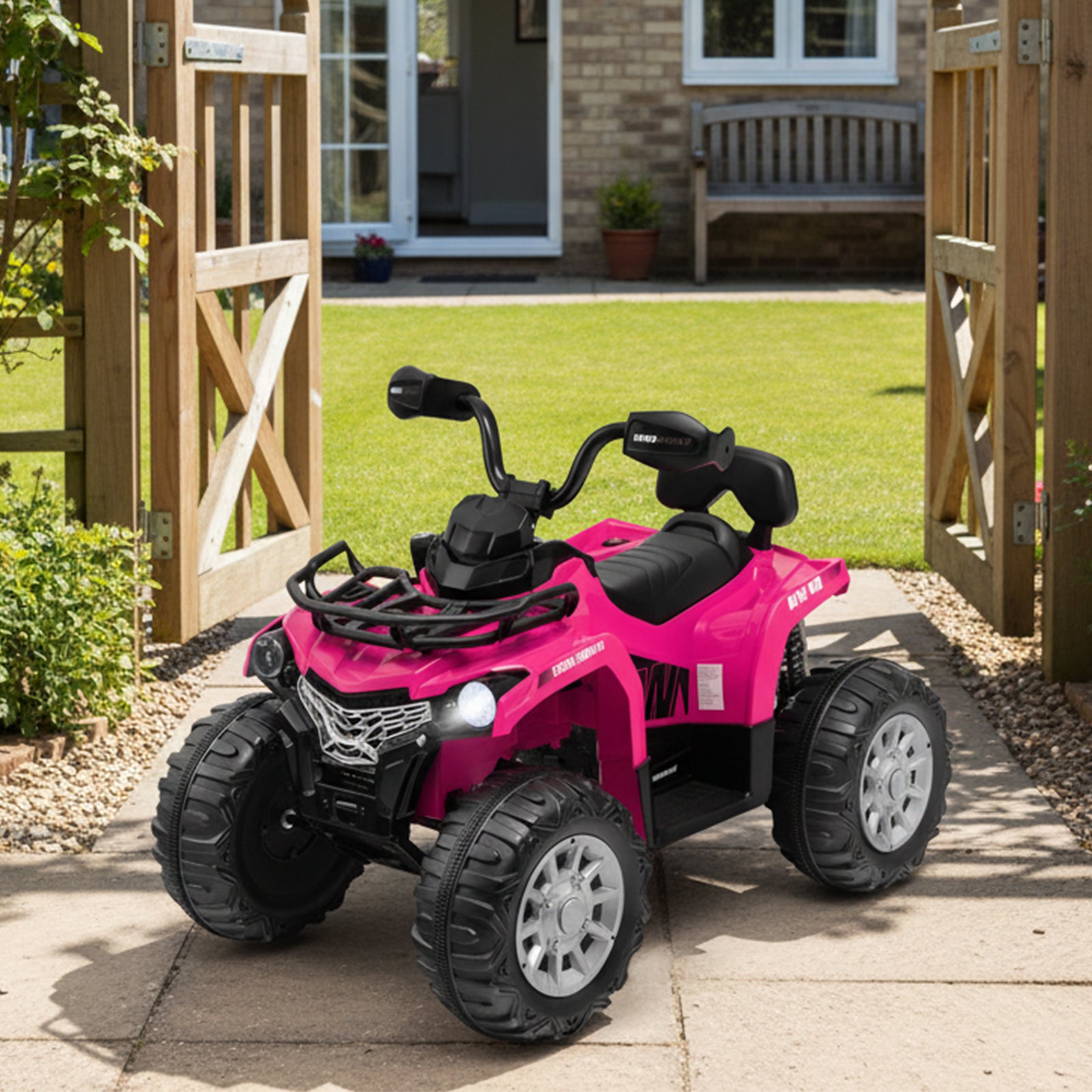 Kids Ride On ATV 4 Wheeler, 12V, Pink Powered Ride On Toys at Gallery Canada