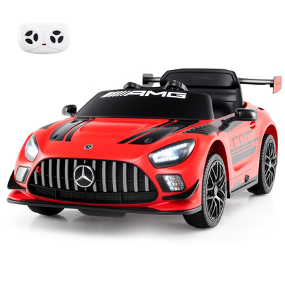 12V Kids Ride-On Car Mercedes-AMG GT3 Licensed with Adjustable Speed, Red Powered Ride On Toys at Gallery Canada