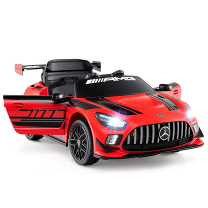 12V Kids Ride-On Car Mercedes-AMG GT3 Licensed with Adjustable Speed, Red Powered Ride On Toys at Gallery Canada