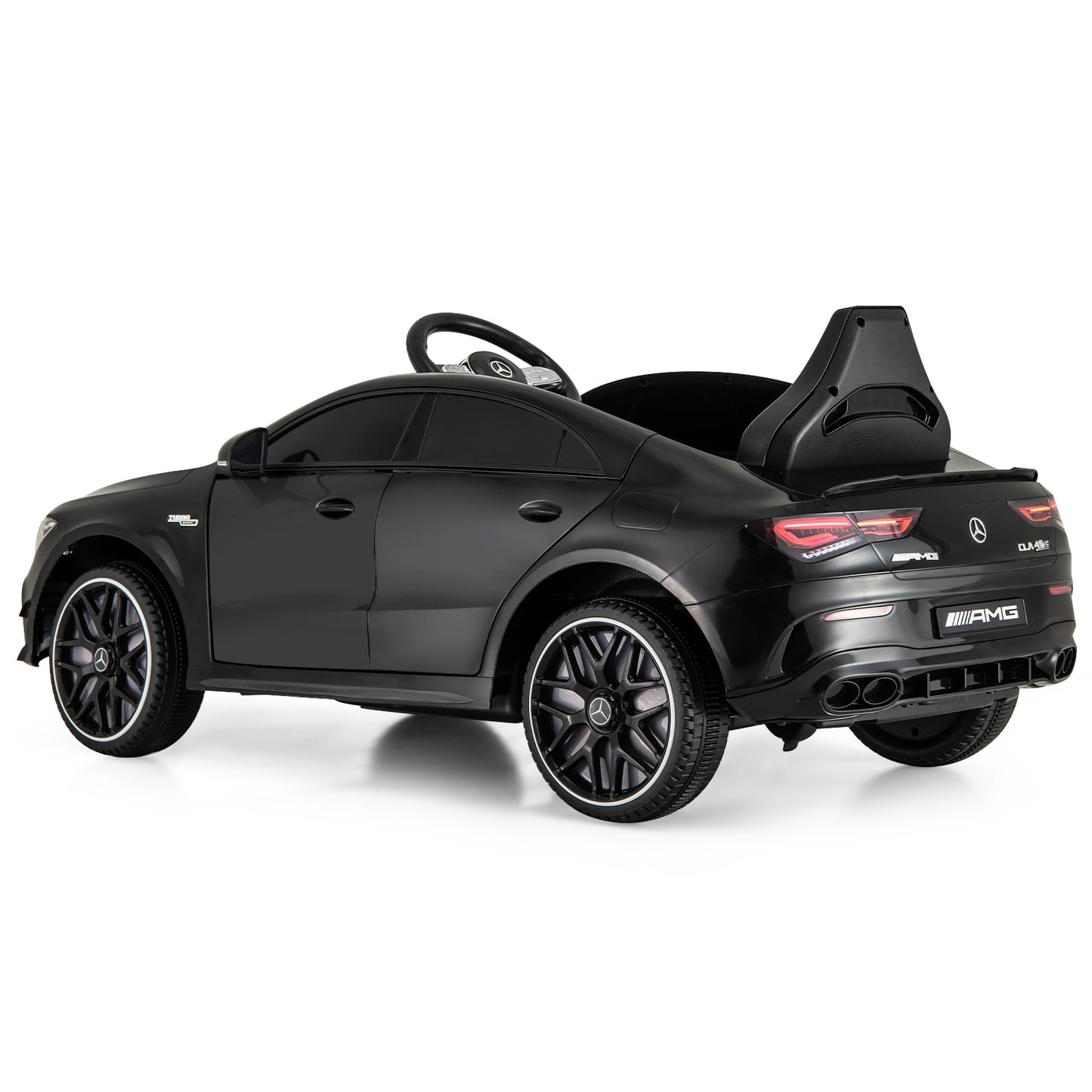 12V Kids Ride On Car, With Remote Control, Black Powered Ride On Toys at Gallery Canada