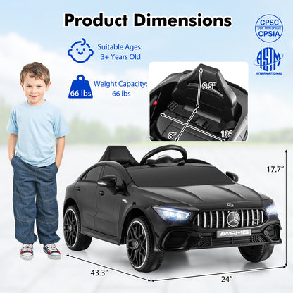 12V Kids Ride On Car, With Remote Control, Black Powered Ride On Toys at Gallery Canada