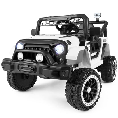 12V Kids Ride On Truck With Remote, Black