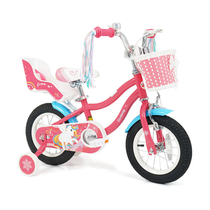 12 Inch Girls Bike For 3-8 Years Old, Pink Kids Bike Pink at Gallery Canada