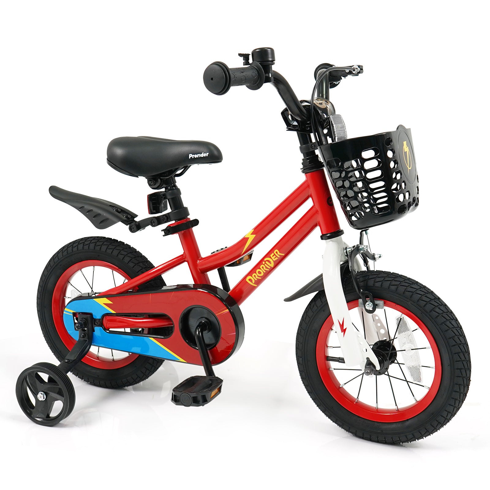 12 Inch Kids Bike Children Bicycle with Training Wheels for 3-4 Years Old, Red Kids Bike Red at Gallery Canada