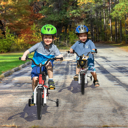 12 Inch Kids Bike Children Bicycle with Training Wheels for 3-4 Years Old, Red Kids Bike at Gallery Canada