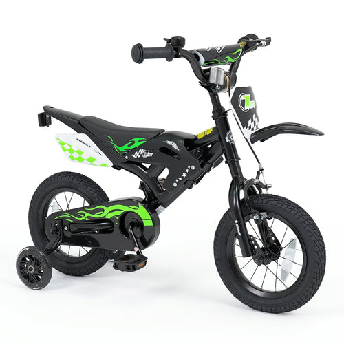12 Inch Kids Bike, For Ages 3-4, Black