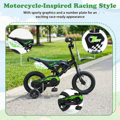 12 Inch Kids Bike, For Ages 3-4, Black