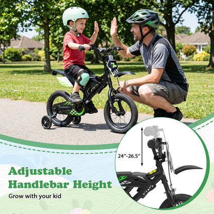 12 Inch Kids Bike, For Ages 3-4, Black