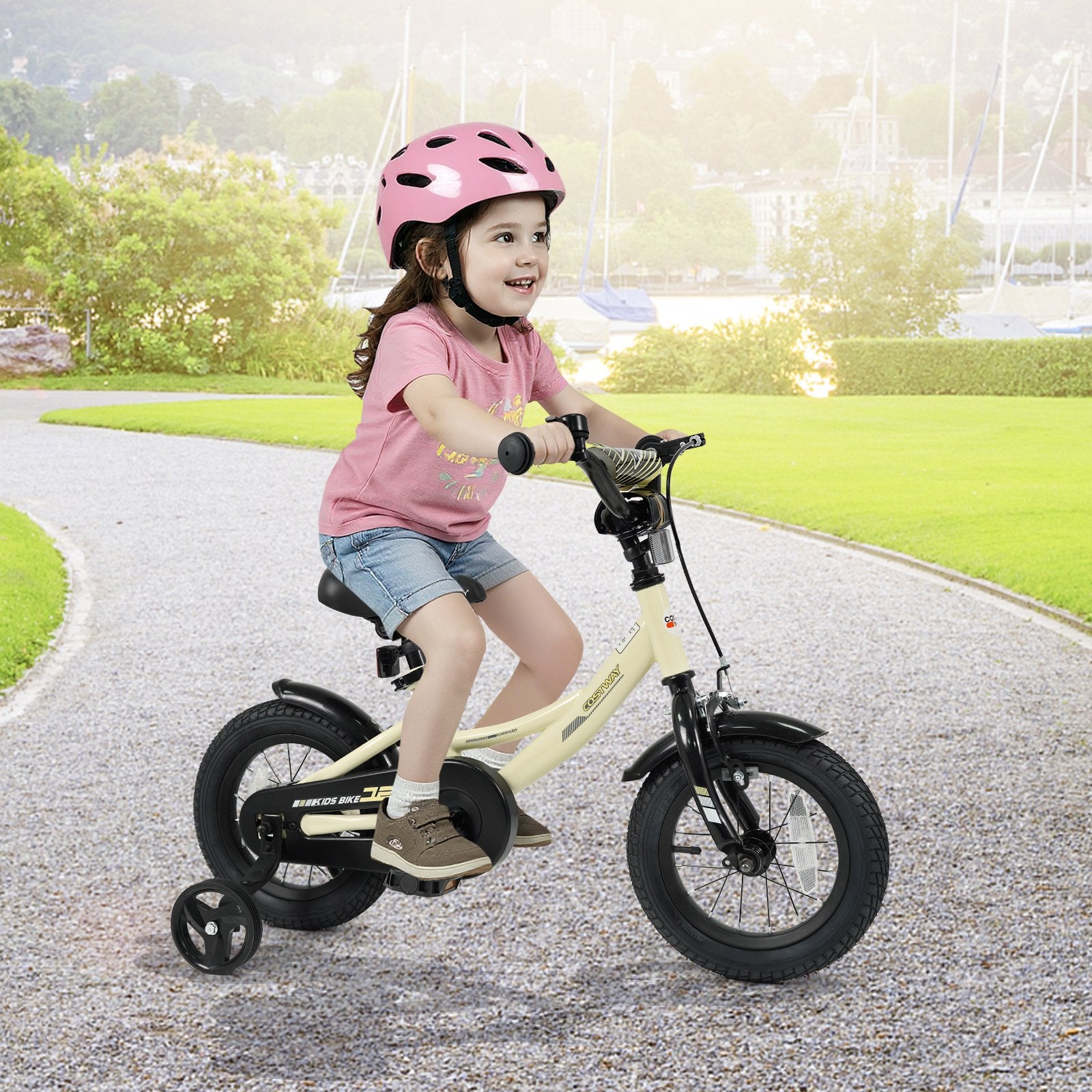 12 Inches Kids Bike Sport Bicycle with Removable Training Wheels Kids Bike at Gallery Canada