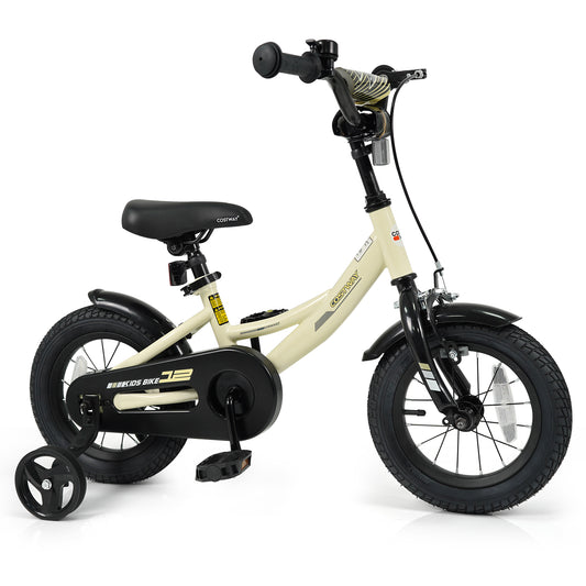 Kids Bike, 12 Inches, Removable Training Wheels, Sport Bicycle