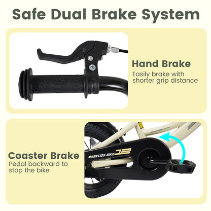 12 Inches Kids Bike Sport Bicycle with Removable Training Wheels Kids Bike at Gallery Canada