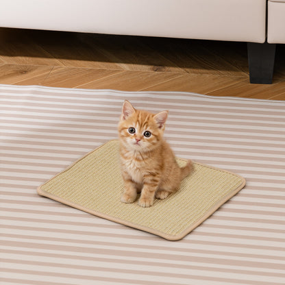 Cat Scratcher Mat Set, 12 Pieces 16 x 12 Inch, Natural Sisal Pads Cat Trees Condos & Scratchers at Gallery Canada