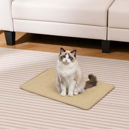 Cat Scratcher Mat Set, 12 Pieces, 24 x 16 Inch, Natural Sisal Cat Trees Condos & Scratchers at Gallery Canada