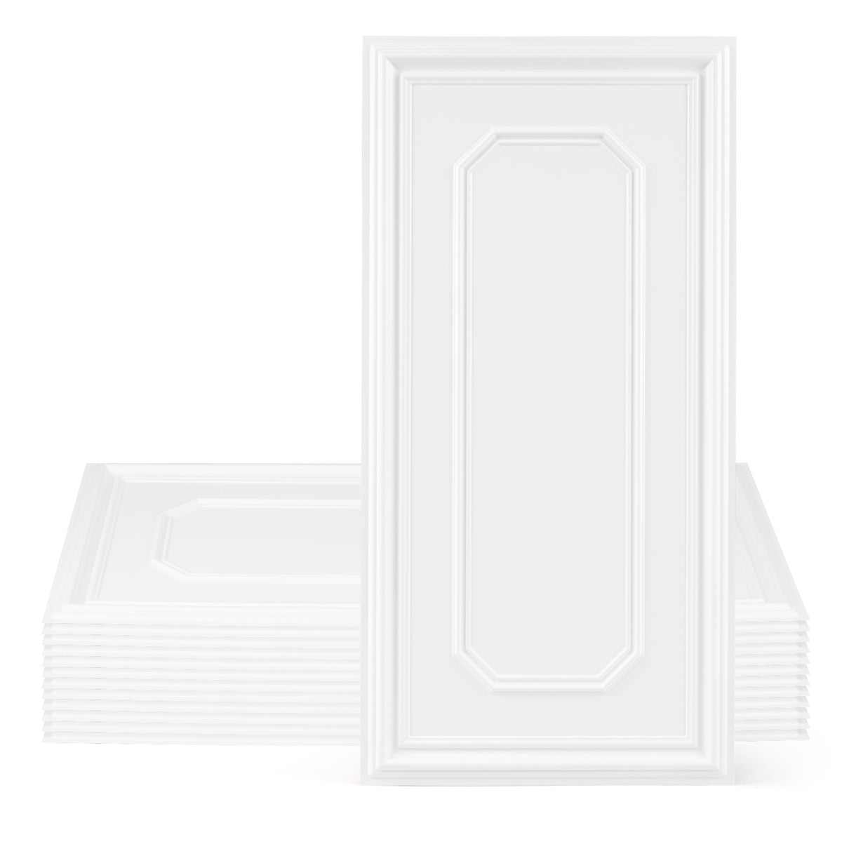 12 Pieces PVC Ceiling Tiles, Decorative Ceiling Covering Panels Decorative Accessories at Gallery Canada