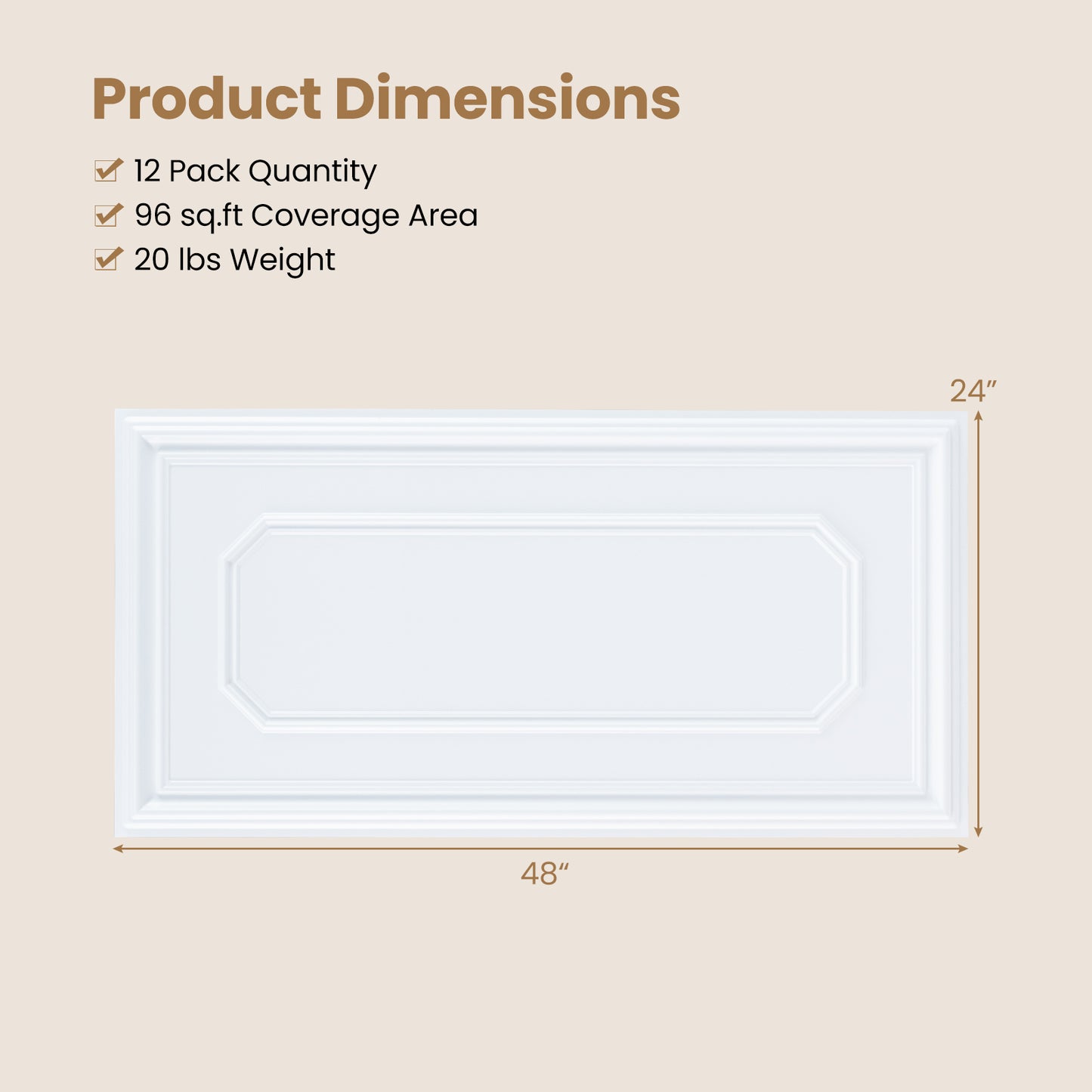 12 Pieces PVC Ceiling Tiles, Decorative Ceiling Covering Panels Decorative Accessories at Gallery Canada