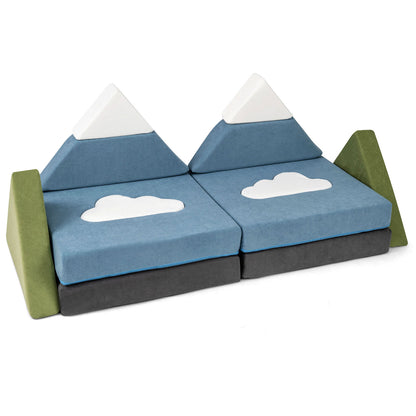 12 Pieces Snow Mountain Theme Toddler Foam Building Fort Kids Chairs & Seating Options at Gallery Canada