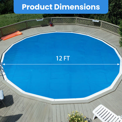 12ft x 30in Round Above Ground Swimming Pool, With Cover, Blue Swimming Pools at Gallery Canada