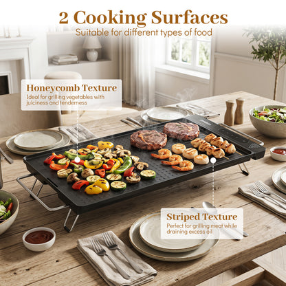 1300W Indoor Electric Grill with Removable Touch Panel, Black Kitchen Appliances at Gallery Canada