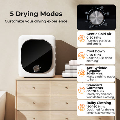 Portable Clothes Dryer Compact Drying Machine with Stainless Steel Tub Dryers at Gallery Canada