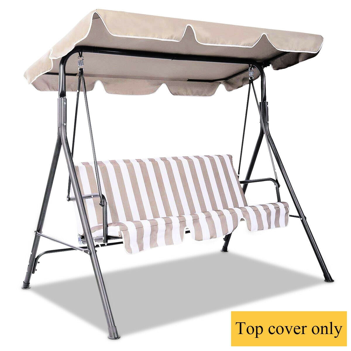 Swing Top Canopy Replacement Cover, Beige Porch Swings at Gallery Canada