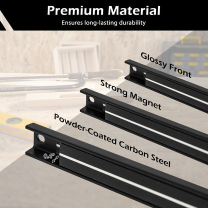 18 Inch Magnetic Tool Holder Strip, Black Garages at Gallery Canada