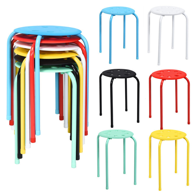 5-Piece Kitchen & Dining Bundle: Adjustable Bar Stools (Set of 2) + Stackable Stools (Set of 6) + Rattan Storage Sideboard Kitchen & Dining at Gallery Canada