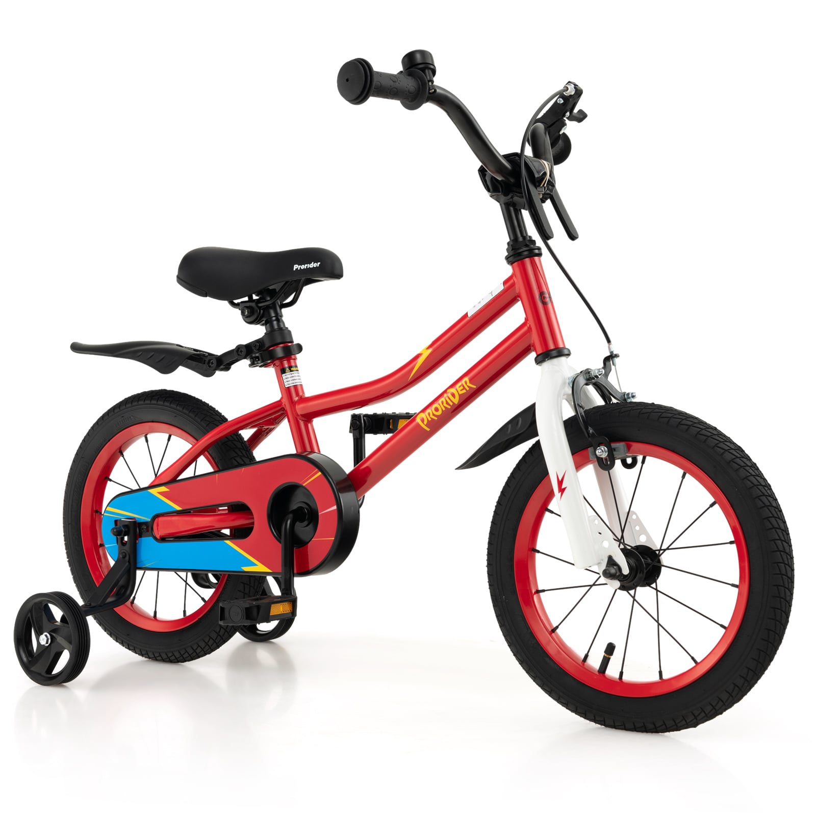 14 Inch Kids Bike With Training Wheels, For 3-5 Years, Red Kids Bike Red at Gallery Canada