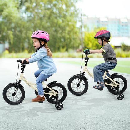 14 Inches Kids Bike Sport Bicycle with Removable Training Wheels Kids Bike at Gallery Canada