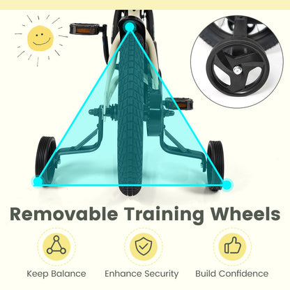 14 Inches Kids Bike Sport Bicycle with Removable Training Wheels Kids Bike at Gallery Canada