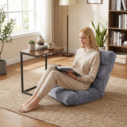 Adjustable Floor Chair & C-End Table Set Living Room at Gallery Canada
