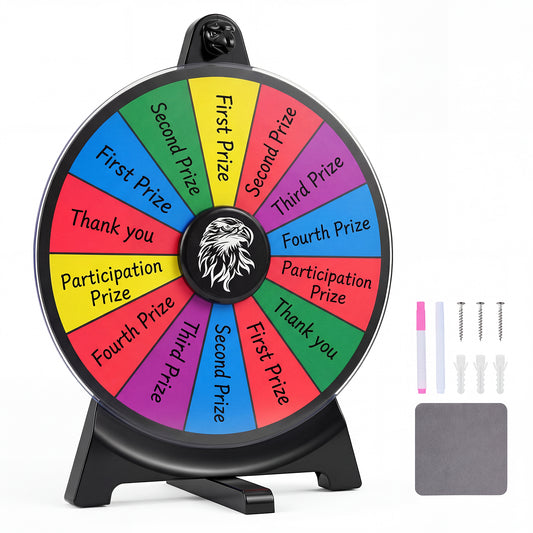 14 Slots Spin Wheel, Blackboard Marker, Multicolor Game Room Multicolor at Gallery Canada
