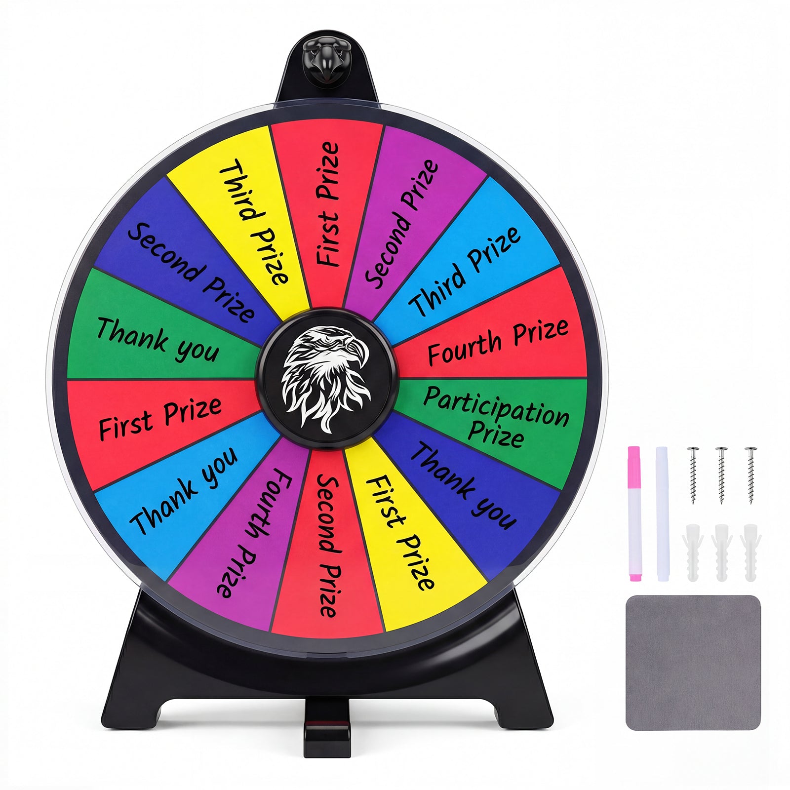 14 Slots Spin Wheel, Blackboard Marker, Multicolor Game Room at Gallery Canada