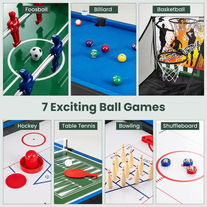 14-In-1 Combo Game Table Set, Multicolor Game Room at Gallery Canada