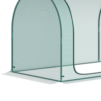 8' x 3' Crop Cage, Garden Plant Protector, Dark Green Walk In Greenhouses at Gallery Canada