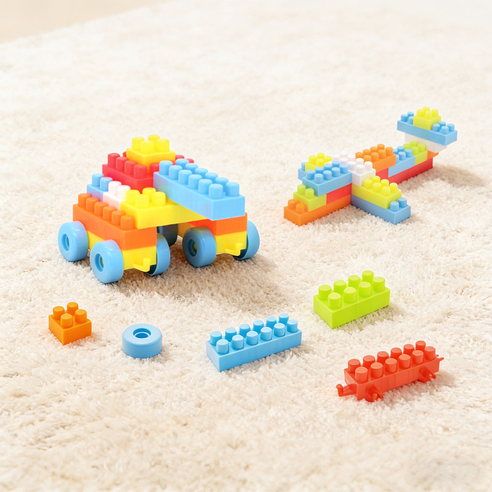 150 Pcs Toddler Building Blocks Toy STEM Montessori Early Learning Toys for 3+ year old Learning Toys at Gallery Canada
