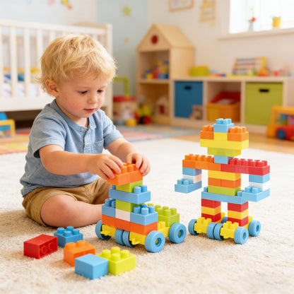 150 Pcs Toddler Building Blocks Toy STEM Montessori Early Learning Toys for 3+ year old Learning Toys at Gallery Canada