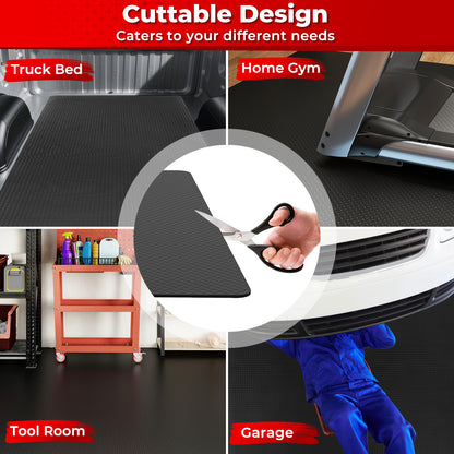 15.5 x 7.7 FT Garage Tool Mats, 7 mm Thickened PE, Pack of 4 Garages at Gallery Canada