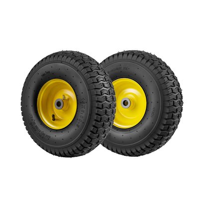 15 x 6.00-6 Tube-type Tires & Wheels 2 Pack 4 PR Tires, Yellow Garden Tools at Gallery Canada