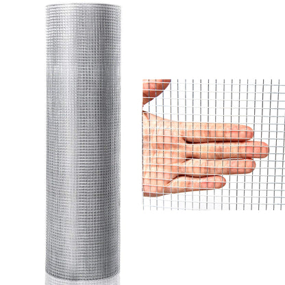 Hardware Cloth Galvanized Chicken Wire Welded Fence Mesh Roll Decorative Fencing & Flooring at Gallery Canada