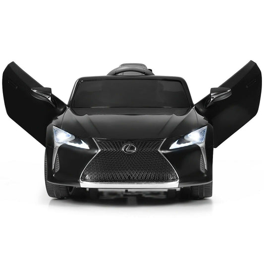 Lexus LC500 Licensed Kids 12V Ride Remote Control Electric Vehicle, Black - Gallery Canada