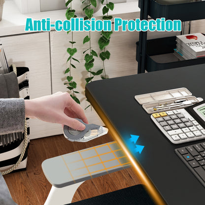 Electric Height Adjustable Standing Desk with Memory Controller, Black Standing Desks at Gallery Canada