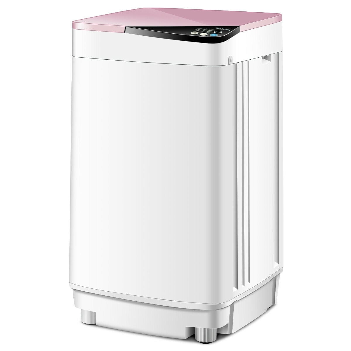 Full Automatic Washing Machine, 7.7 lbs, Washer Spinner Germicidal, Pink Washing Machines Pink at Gallery Canada