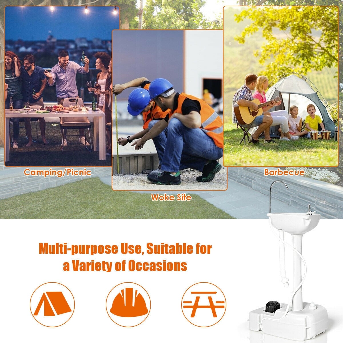 Portable Wash Sink, 5 Gallon Kitchen Tools at Gallery Canada